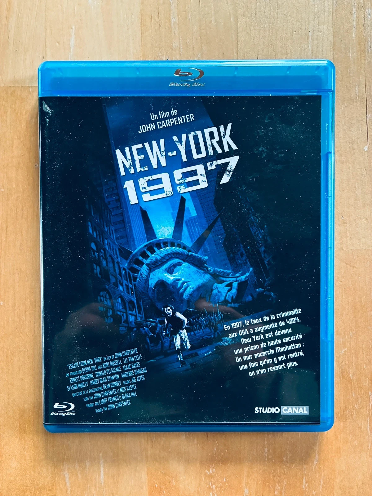 Blu-ray New York 1997 de John Carpenter.